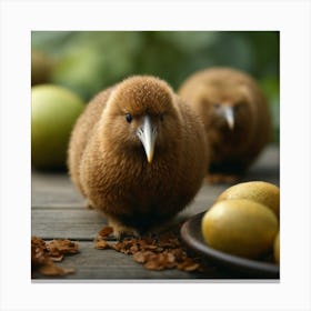 Kiwis Canvas Print