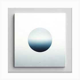 Blue Sphere 2 Canvas Print