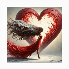 Heart Of Love Canvas Print