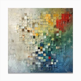 Abstract Squares 8 Canvas Print