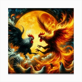 Fowl Play Canvas Print