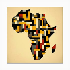 Dynamic Africa Canvas Print