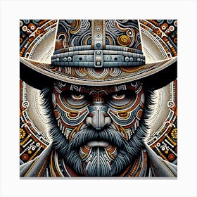 Man In A Hat 5 Canvas Print