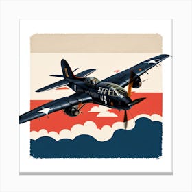 B-29 Bomber Canvas Print