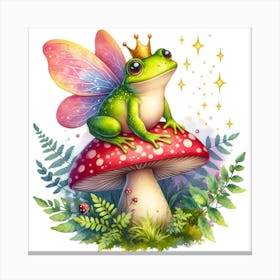 Fairy Frog 1 Canvas Print