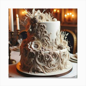 Wedding Cake 4 Canvas Print