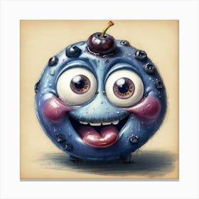 Blueberry 7 Canvas Print