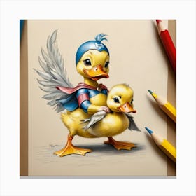 Duckling 5 Canvas Print