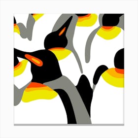 Penguins Canvas Print