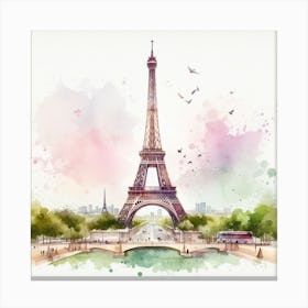 Eiffel Tower 3 Canvas Print