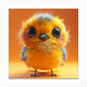 Cute Little Bird 17 Canvas Print