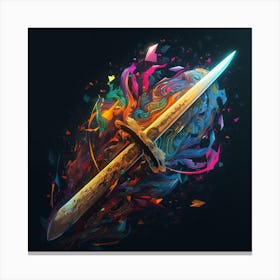 Sword Canvas Print