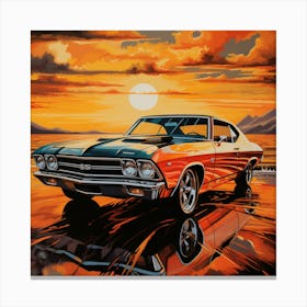 Chevelle Sunset Canvas Print