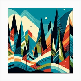 Mountain Landscape 1 Canvas Print