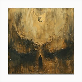 'The Moon' 3 Canvas Print