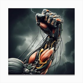 Cyborg 10 Canvas Print