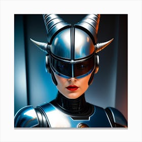 Futuristic Woman 1 Canvas Print