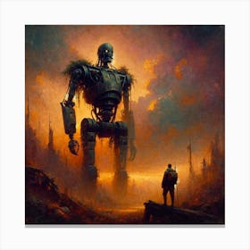 Iron Giant Canvas Print