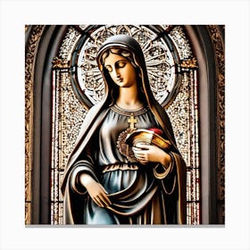 Virgin Mary 33 Canvas Print