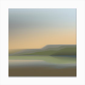 Pastel Landscape Canvas Print