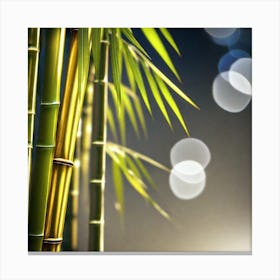 Bamboo Tree Canvas Print