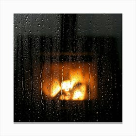 Rain Warmth Canvas Print