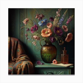 Vase Of Flowers 6 Canvas Print