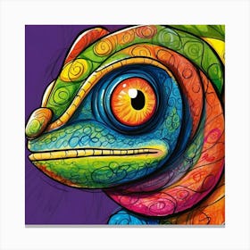 Chameleon 15 Canvas Print