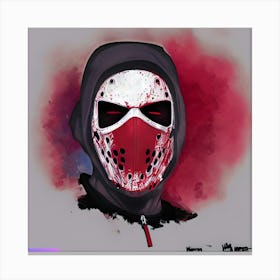 Eminem Jason mask Canvas Print