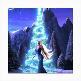 Ice Princess 005 1 Canvas Print