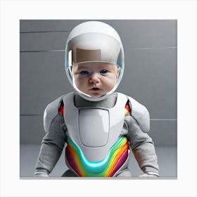 Space Baby 2 Canvas Print