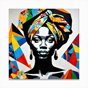 African Woman 7 Canvas Print