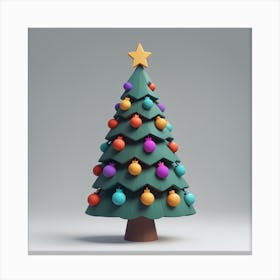 Christmas Tree 3 Canvas Print