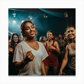 Default Dance Party 3 Canvas Print