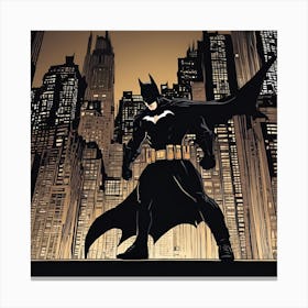 Batman 2 Canvas Print