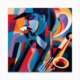 Jazz Musician 71 Canvas Print