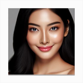 Asian Beauty Canvas Print