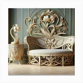 Nouveau Furniture 2 Canvas Print