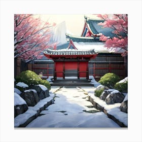 Japanese Garden Canvas Print