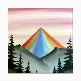 Rainbow Mountain 3 Canvas Print