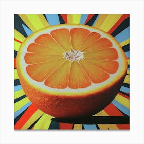 Orange Slice Canvas Print