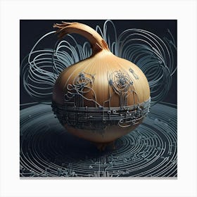 The Onion Router 9 Canvas Print