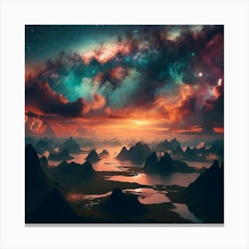 Nebula 128 Canvas Print