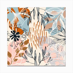 Floral Pattern 5 Canvas Print