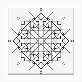 Geometric Mandala 05 Canvas Print