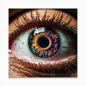 Eye of BOT Canvas Print