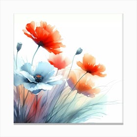 Poppies 5 Canvas Print