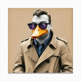 Duckface Canvas Print