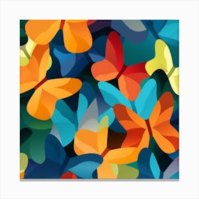 Colorful Butterflies 37 Canvas Print