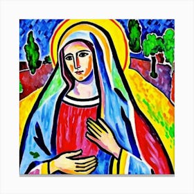 Holy Mary Canvas Print